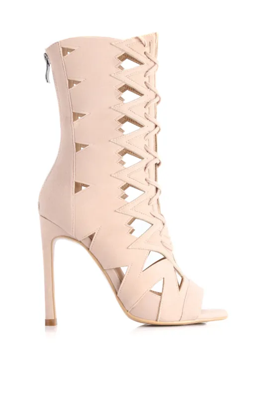 Aziza Bootie - Nude sold by Fashion Nova