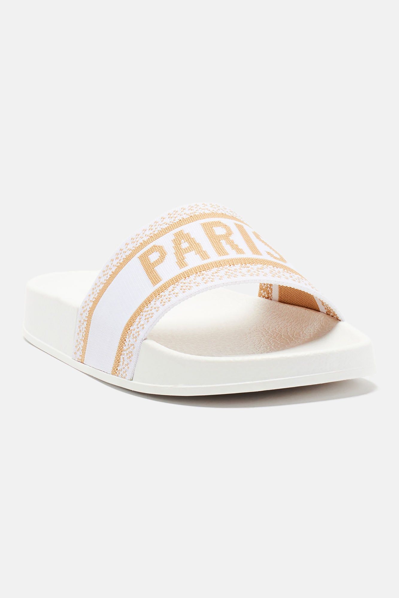City Girl Slides - White sold by Fashion Nova product image thumbnail 3