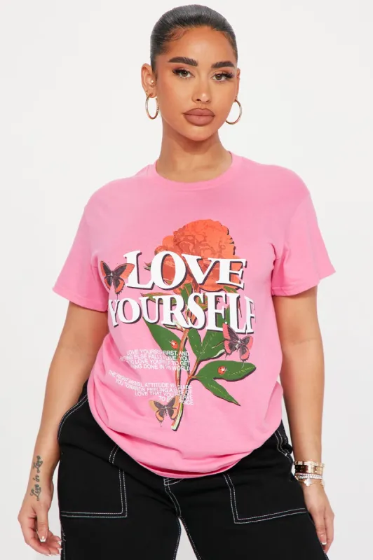 In Bloom Graphic Tee - Pink sold by Fashion Nova