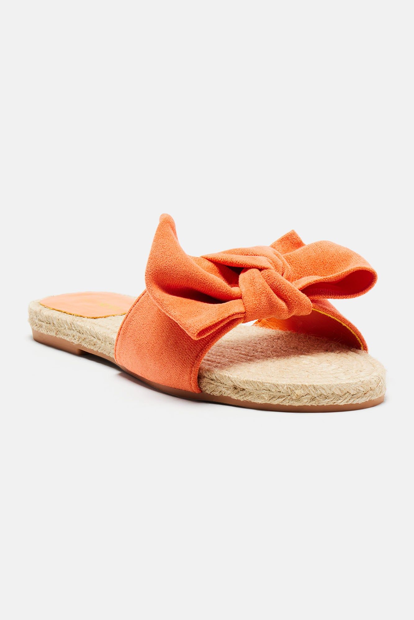 Off To Brunch Flat Sandals - Orange sold by Fashion Nova product image thumbnail 4