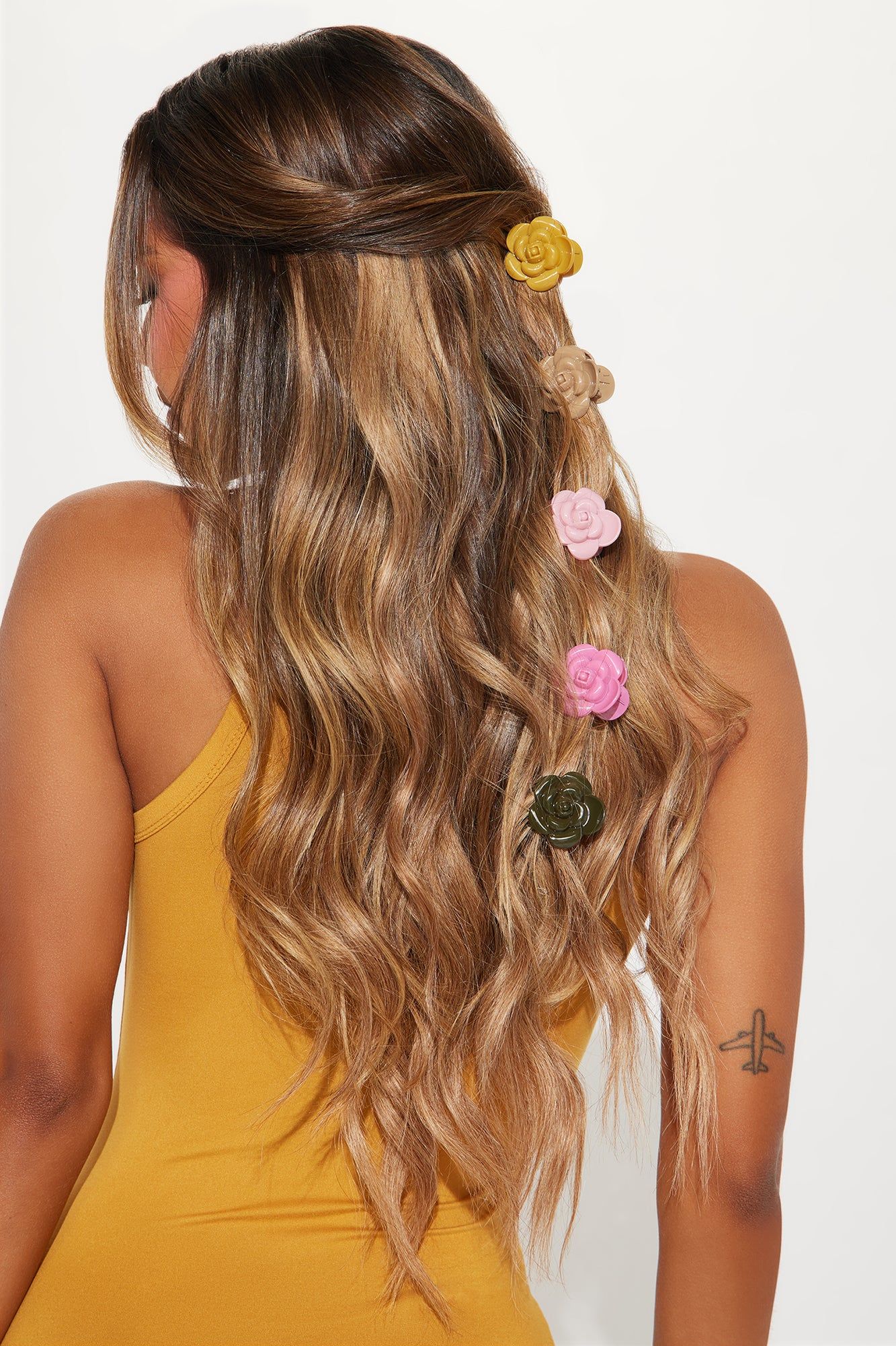 Blossomed Bouquet 6 Piece Hair Clip Set - Multi Color sold by Fashion Nova product image thumbnail 2