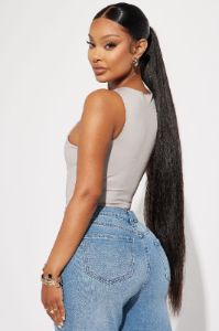 Adriana Smooth Fit Bodysuit - Taupe sold by Fashion Nova