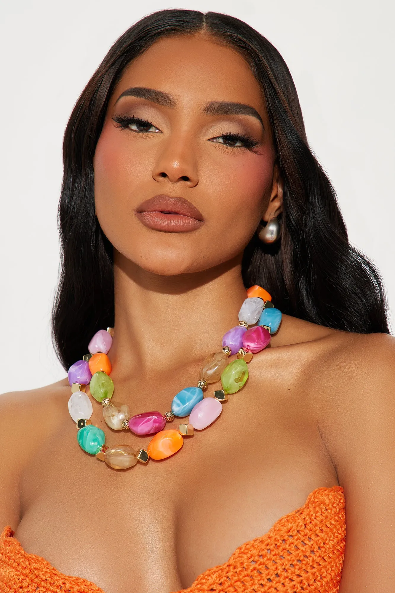 Bright Days And Beaded Leis Necklace - Multi Color sold by Fashion Nova product image thumbnail 2