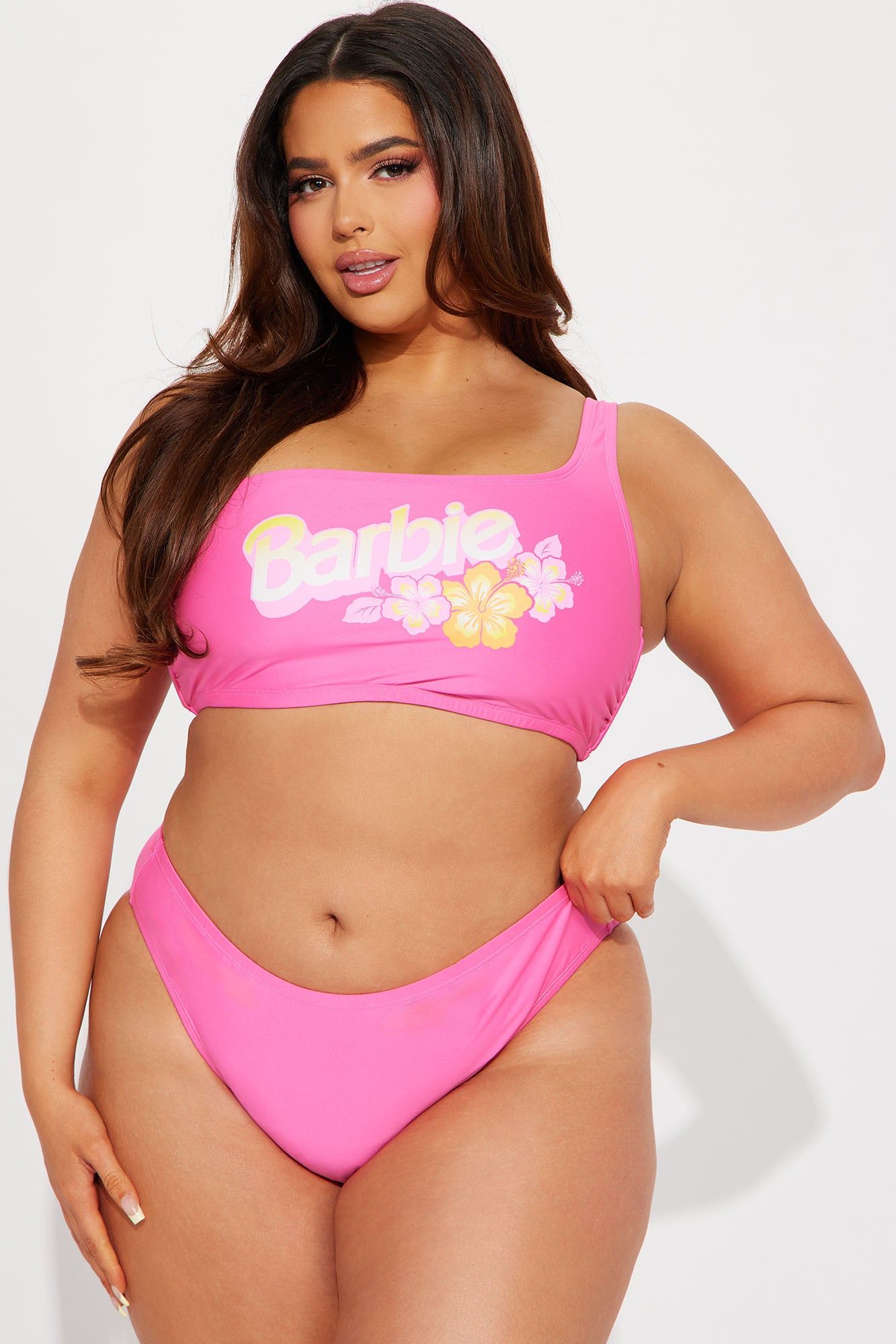 Malibu Barbie 2 Piece Bikini - Magenta sold by Fashion Nova product image thumbnail 4