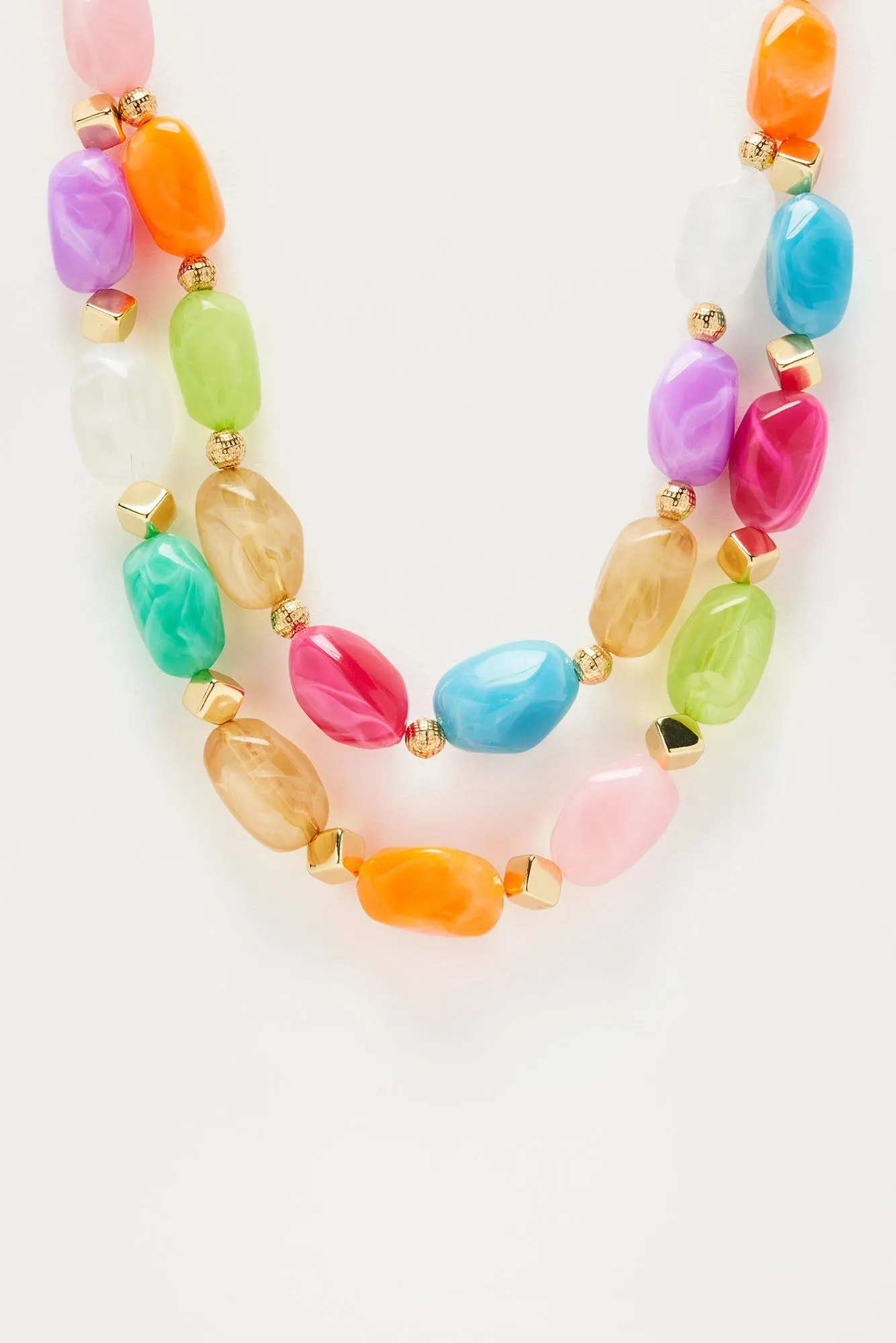 Bright Days And Beaded Leis Necklace - Multi Color sold by Fashion Nova product image thumbnail 3