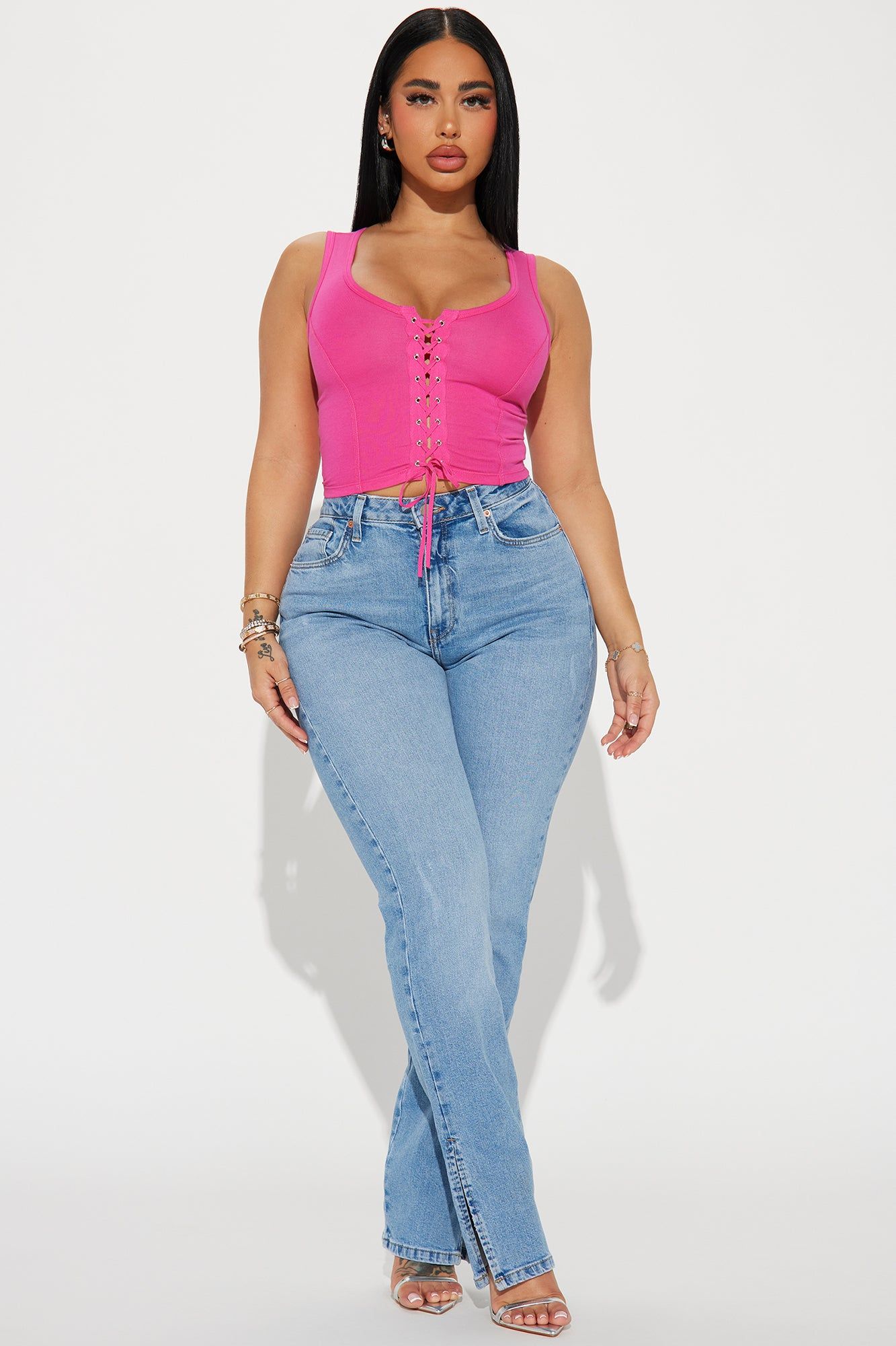 City Girl Crop Top - Fuchsia sold by Fashion Nova product image thumbnail 2