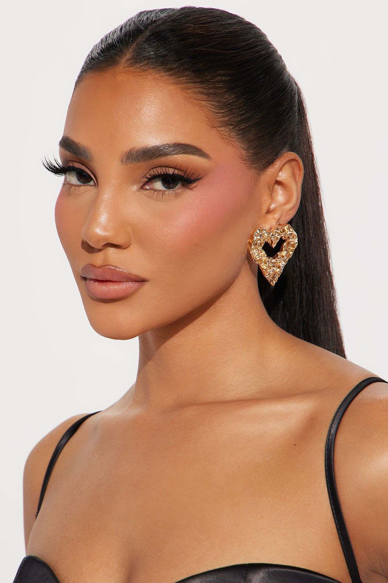Love And Pleasure Earrings - Gold sold by Fashion Nova product image thumbnail 2