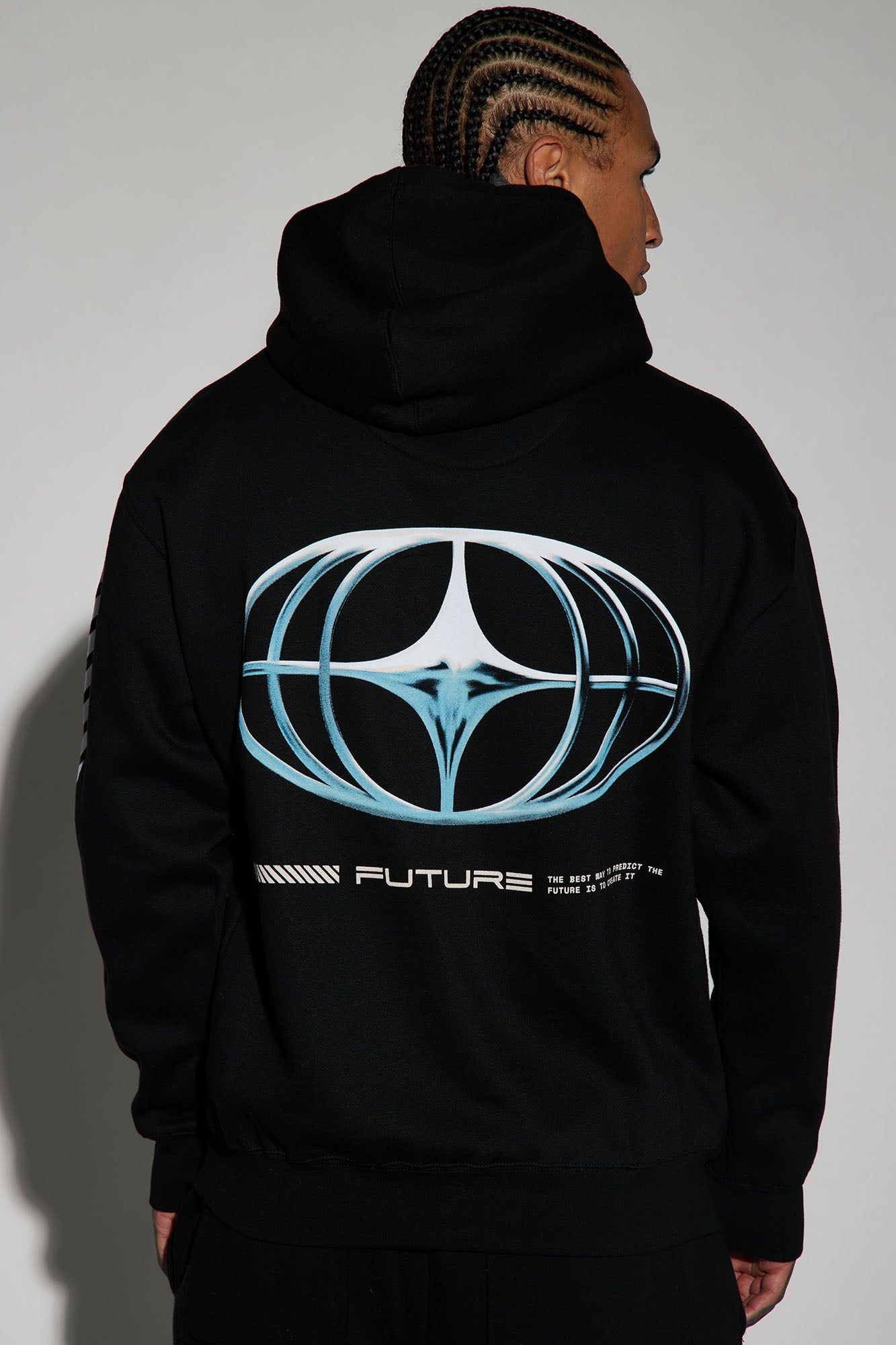 Create The Future Hoodie - Black sold by Fashion Nova product image thumbnail 5