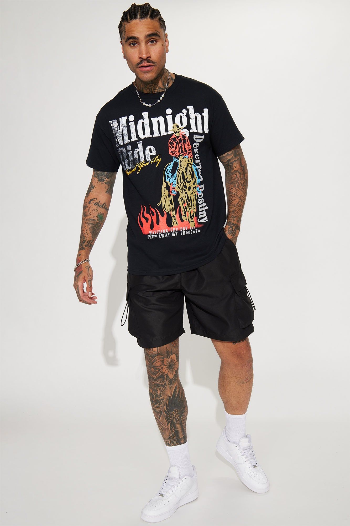Midnight Ride Short Sleeve Tee - Black sold by Fashion Nova product image thumbnail 3