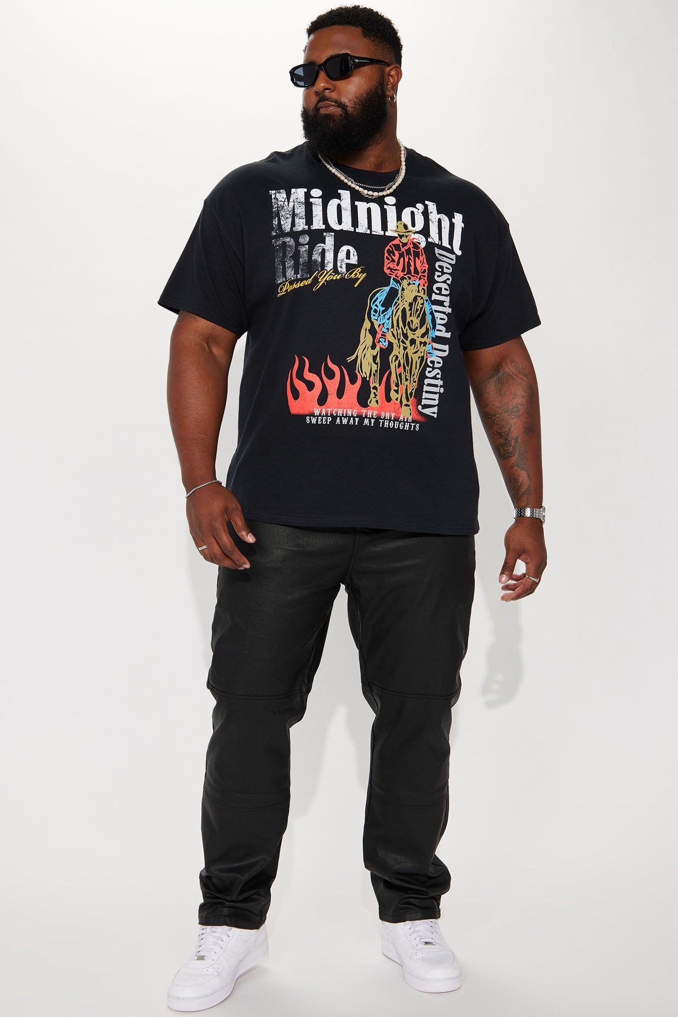 Midnight Ride Short Sleeve Tee - Black sold by Fashion Nova product image thumbnail 5