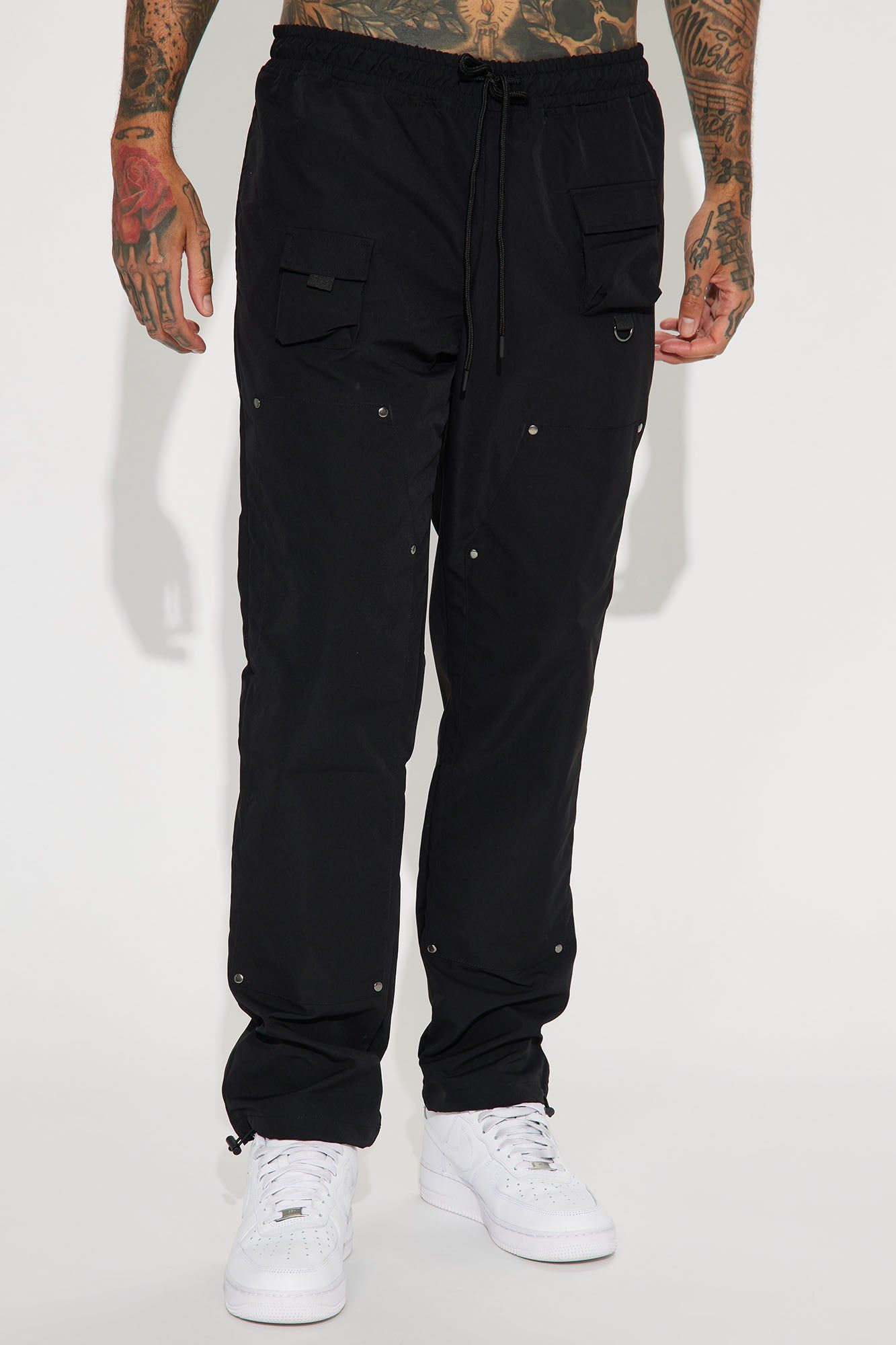 Right Amount Carpenter Utility Pants - Black sold by Fashion Nova product image thumbnail 5