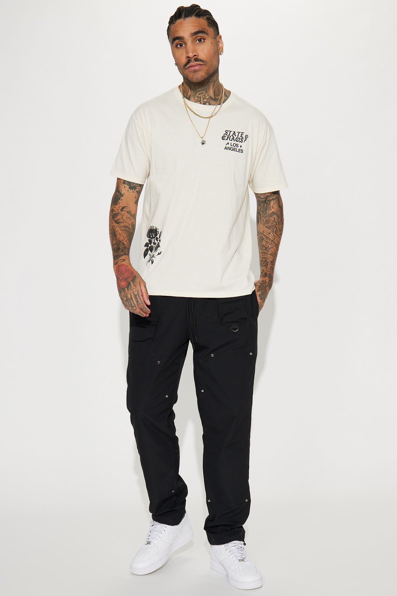 Right Amount Carpenter Utility Pants - Black sold by Fashion Nova product image thumbnail 2