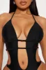 Smoking Summer Strappy 1 Piece Swimsuit - Black sold by Fashion Nova