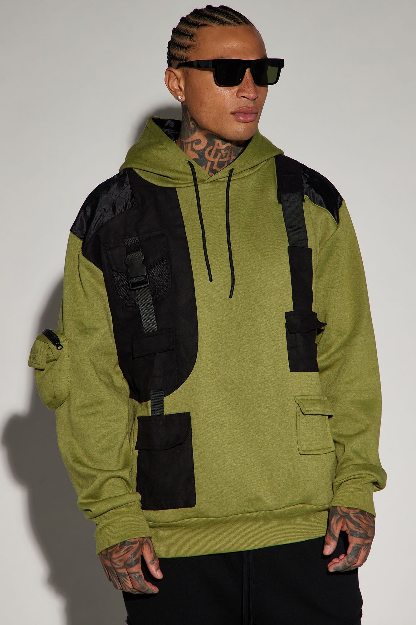 You Got It All Hoodie - Olive sold by Fashion Nova