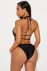 Smoking Summer Strappy 1 Piece Swimsuit - Black sold by Fashion Nova