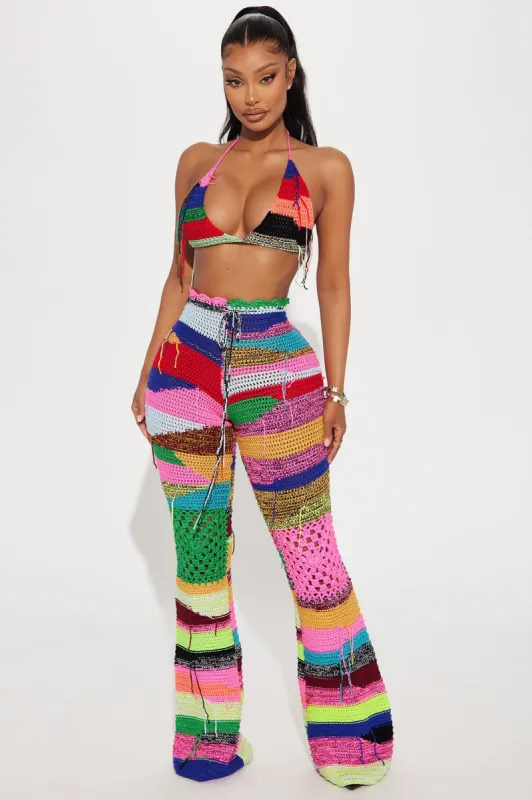 Color My World Pant Set - Multi Color sold by Fashion Nova