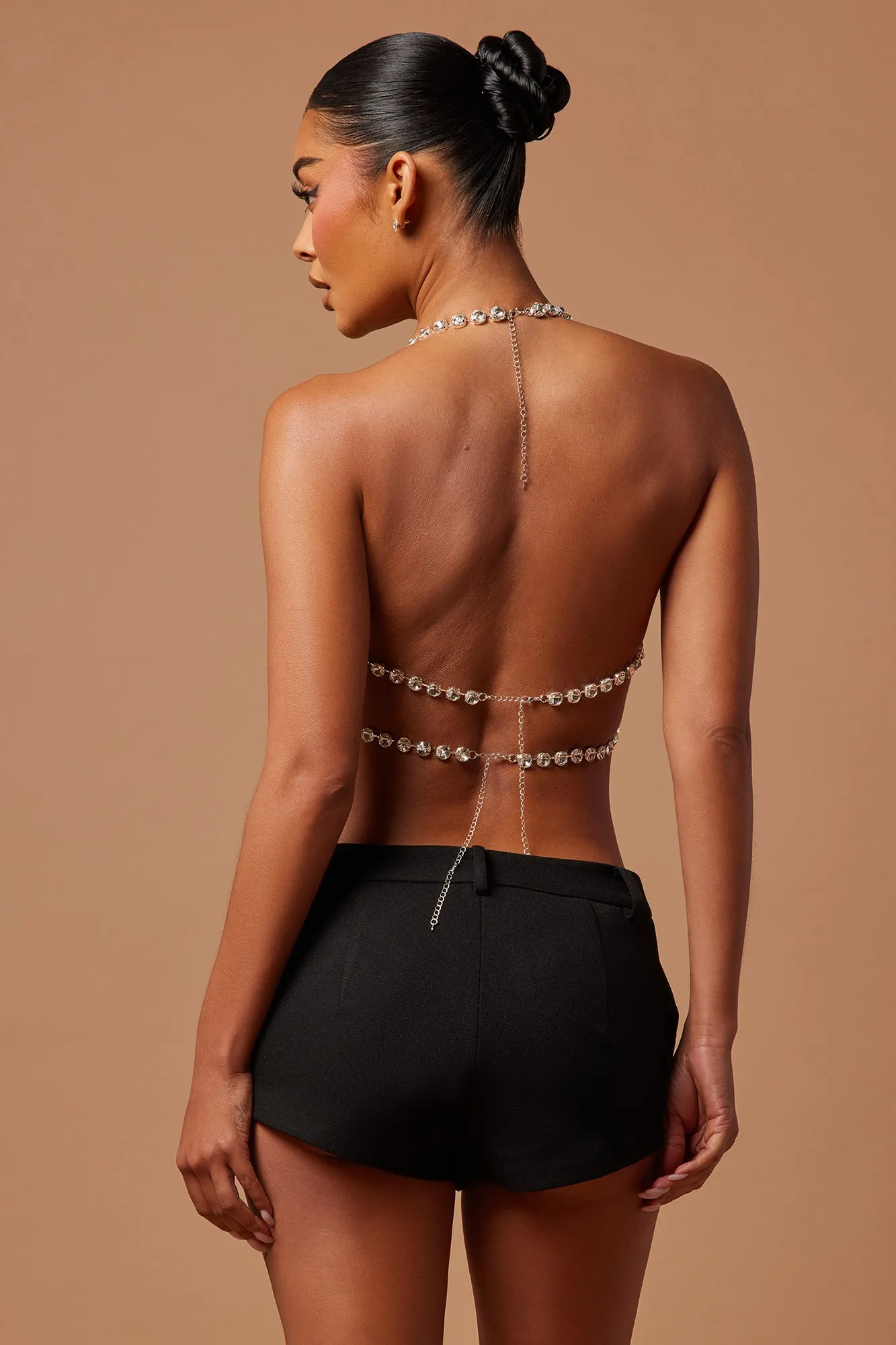 Rayla Embellished Bralette - Silver sold by Fashion Nova product image thumbnail 5