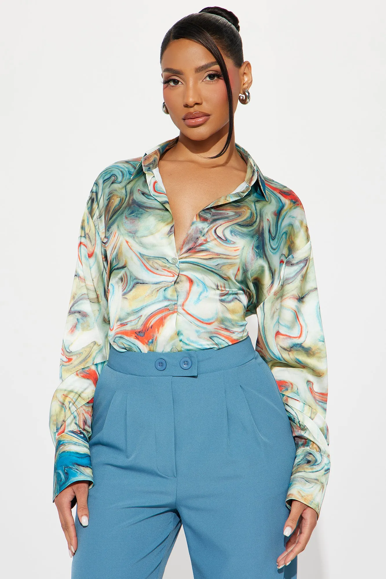 Move And Groove Shirt - Multi Color sold by Fashion Nova