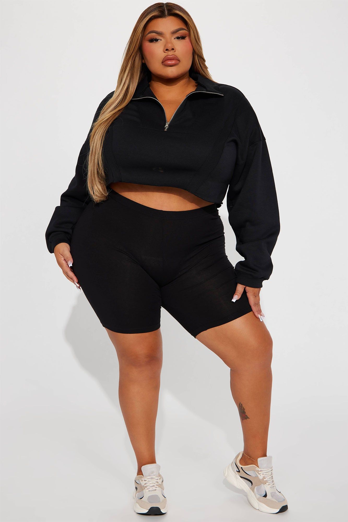 Catch My Vibe Lounge Pull Over - Black sold by Fashion Nova product image thumbnail 5