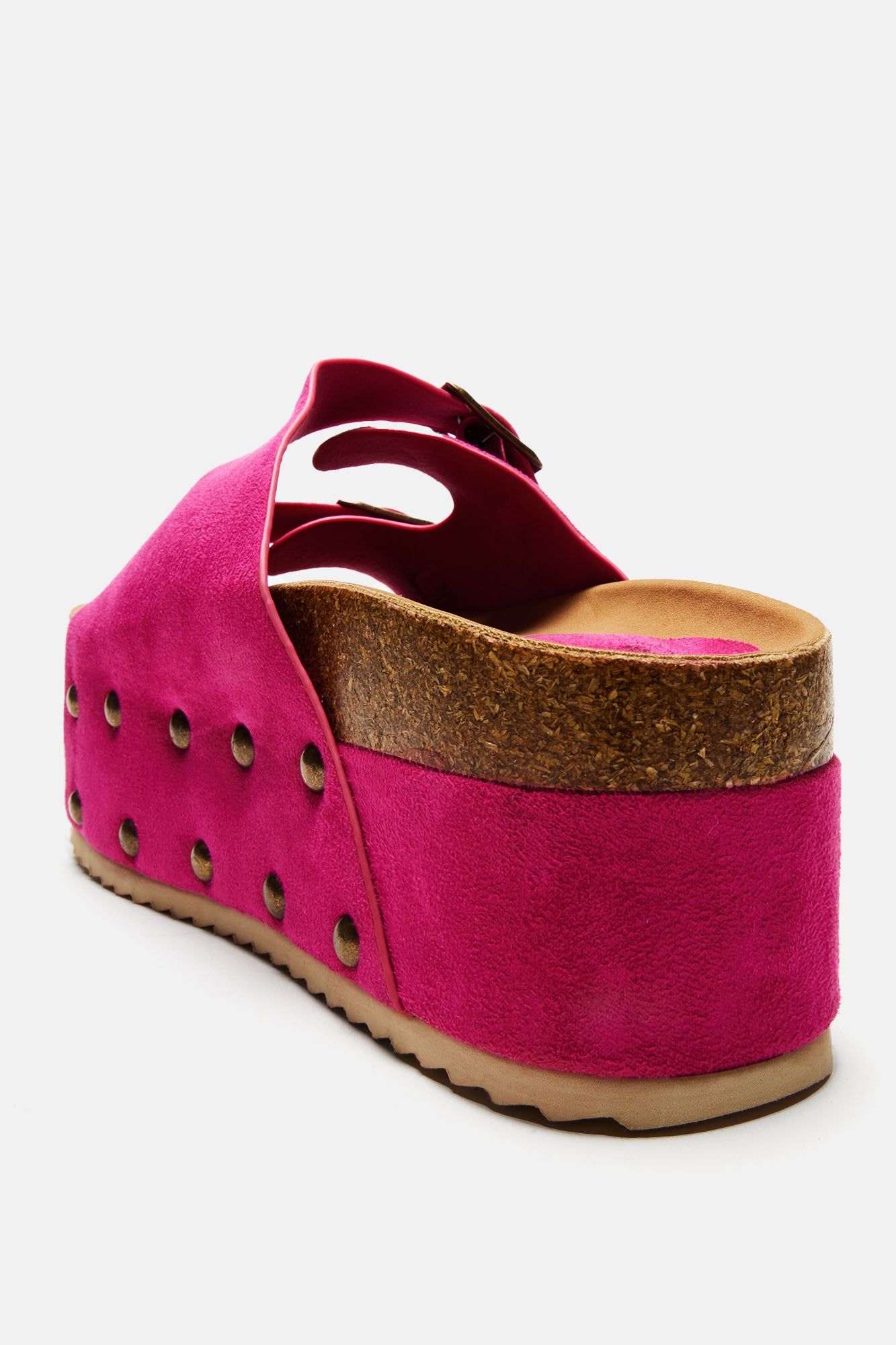 Aryanna Platform Slides - Pink sold by Fashion Nova product image thumbnail 5