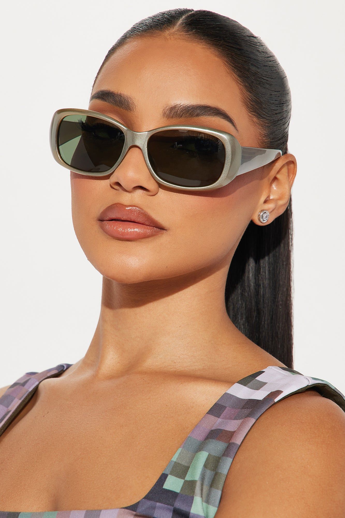 Cool Girls Only Sunglasses - Green sold by Fashion Nova