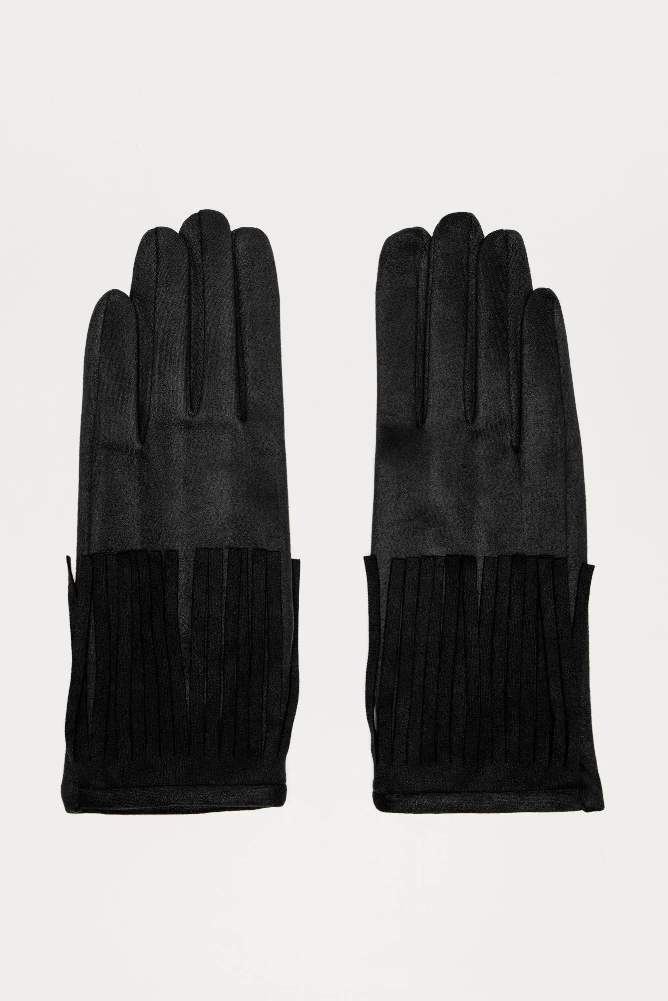 Secret Whispers Gloves - Black sold by Fashion Nova