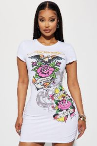 Ed Hardy TRUE LOVE VネックTシャツ XS $_12.JPG?set_id=880000500F