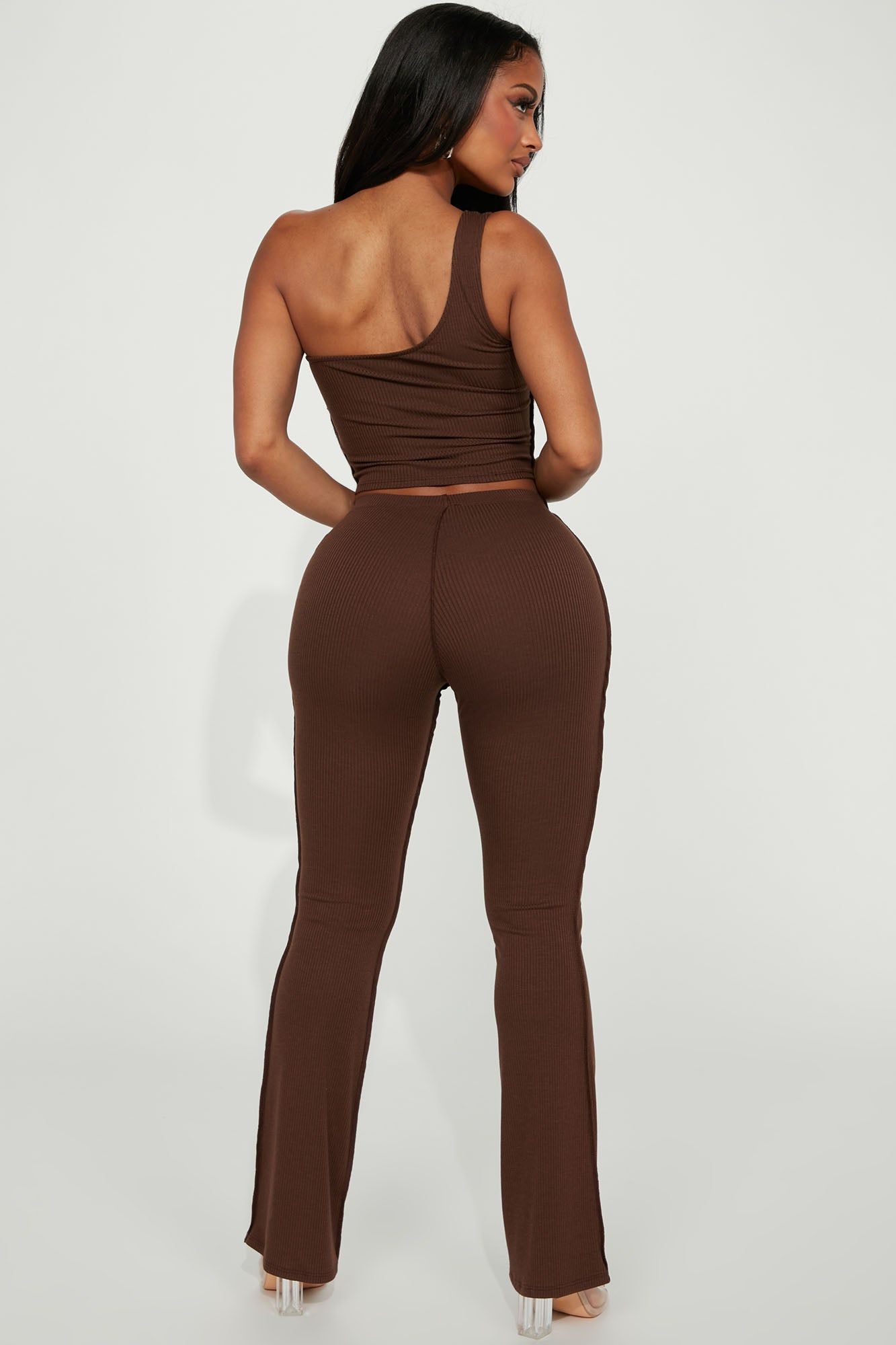 Wish Me Luck Pant Set - Chocolate sold by Fashion Nova product image thumbnail 3