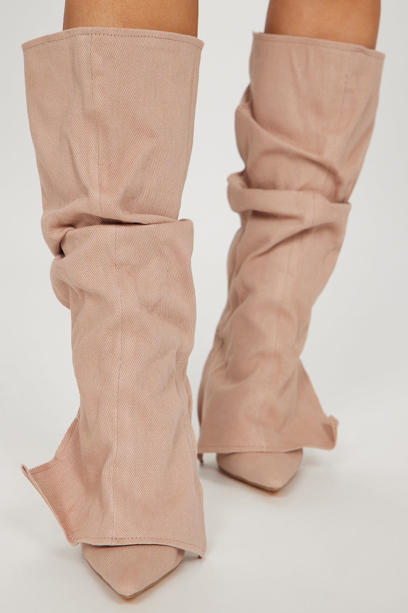 Bringing The Style Knee High Boots - Nude sold by Fashion Nova product image thumbnail 3
