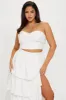 Head in The Clouds Skirt Set - White sold by Fashion Nova