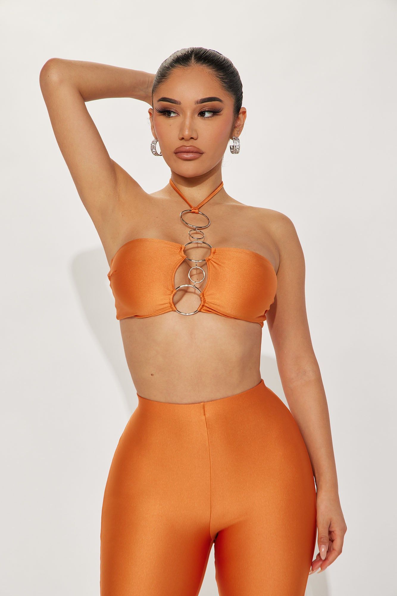 Give Me A Sign Pant Set - Rust sold by Fashion Nova product image thumbnail 2