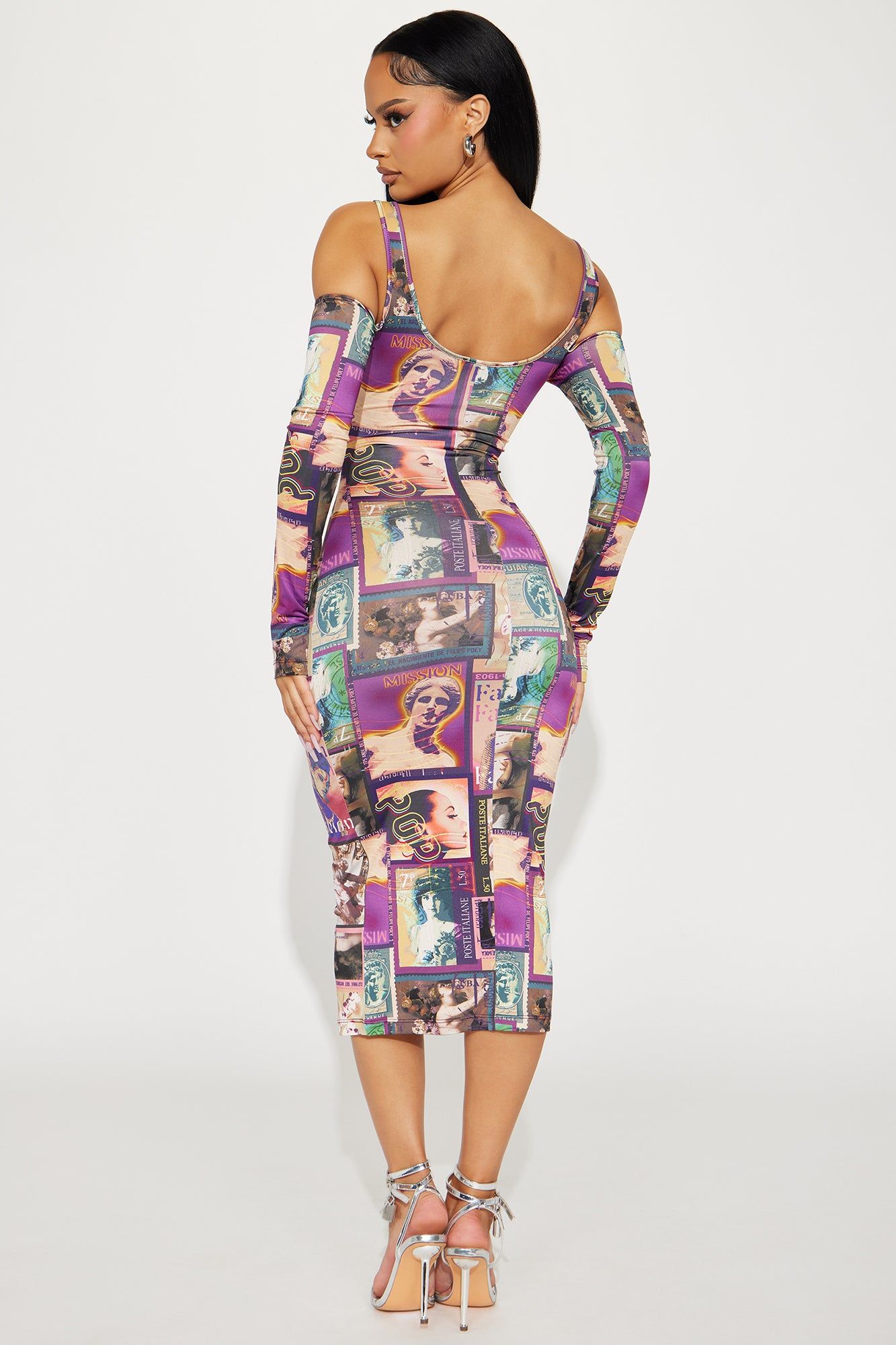 Alexis Midi Dress - Multi Color sold by Fashion Nova product image thumbnail 3