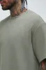Capstan Textured Relaxed Tee - Olive sold by Fashion Nova