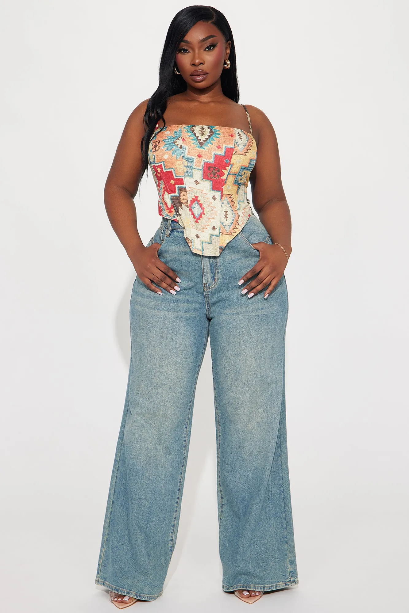 True To This Corset Top - Multi Color sold by Fashion Nova product image thumbnail 5