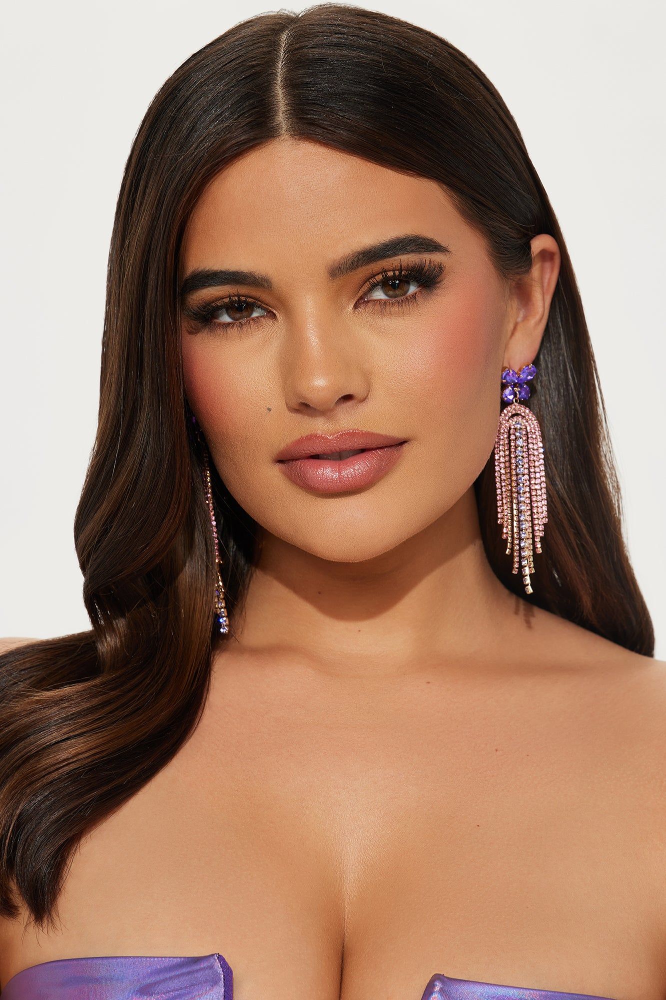 Fluttering Butterfly Earrings - Pink/combo sold by Fashion Nova product image thumbnail 2