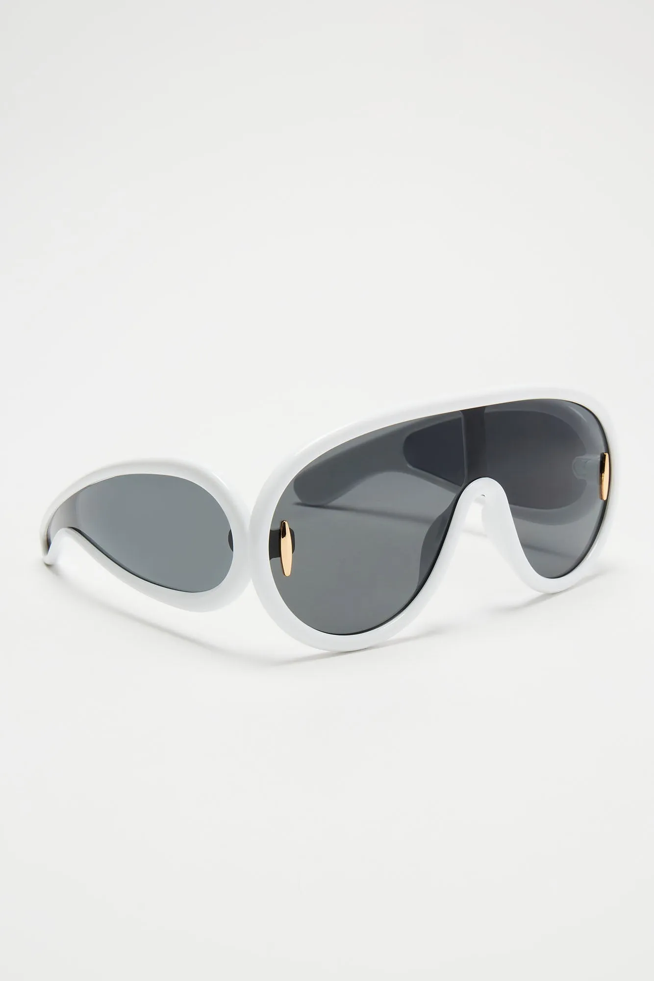 Frozen Presence Sunglasses - White sold by Fashion Nova product image thumbnail 3