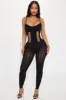 Close To You Seamless Jumpsuit - Black sold by Fashion Nova