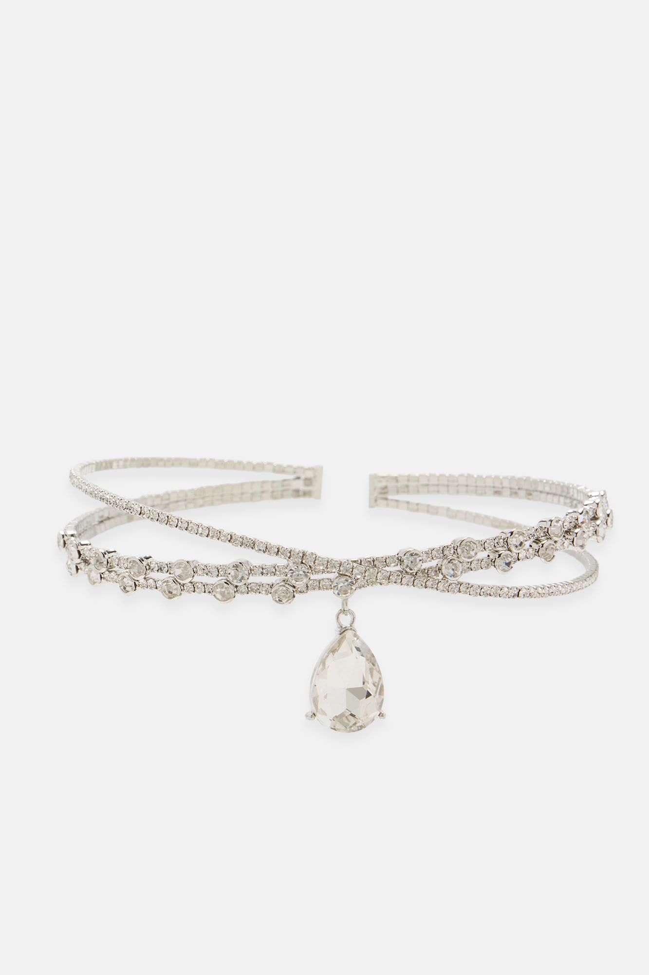 Pretty Admiration Choker - Silver sold by Fashion Nova product image thumbnail 2