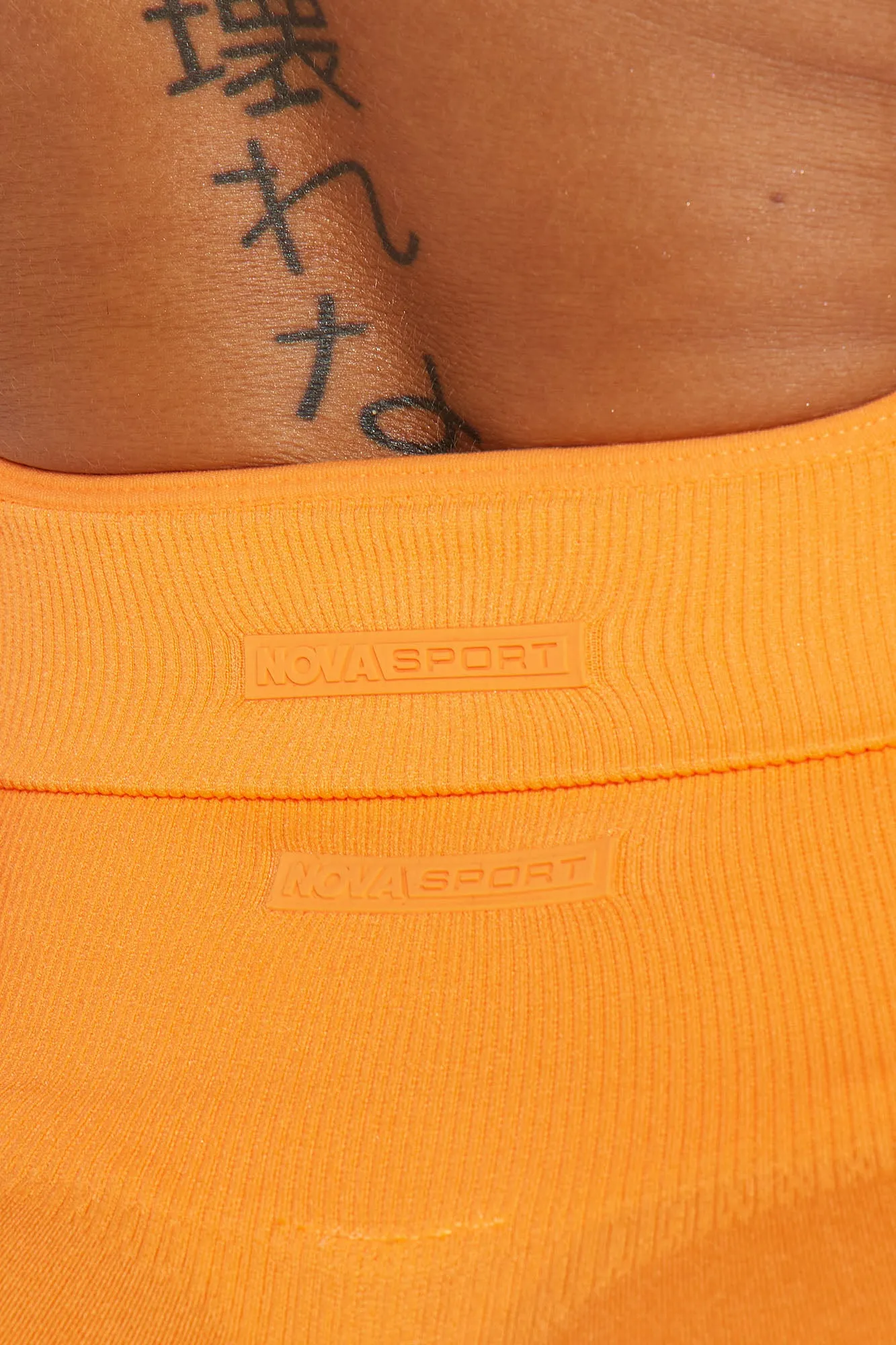 Beach Body Effortless Seamless Sports Bra - Tangerine sold by Fashion Nova product image thumbnail 3