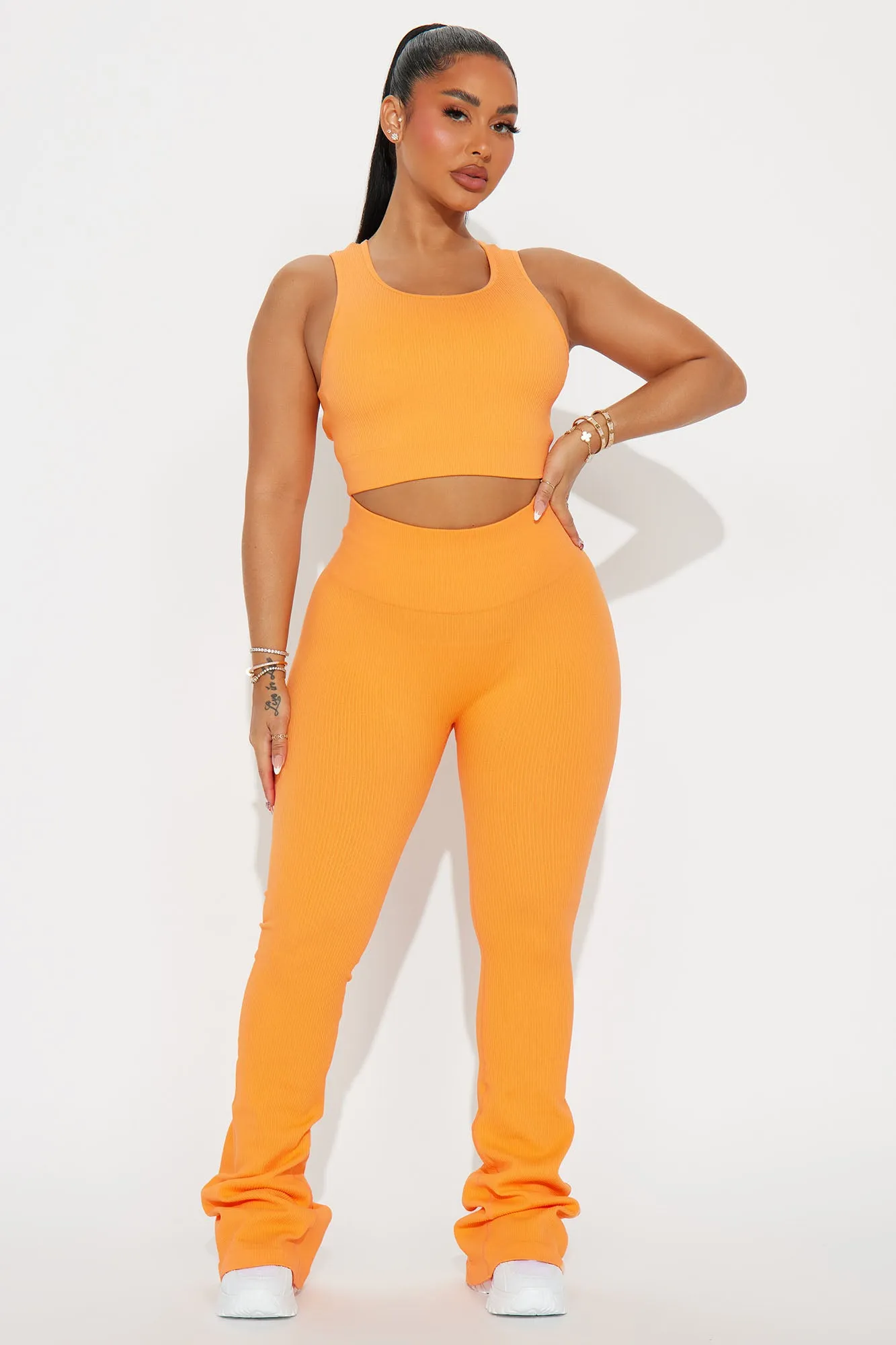 Beach Body Effortless Seamless Sports Bra - Tangerine sold by Fashion Nova product image thumbnail 2