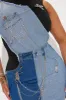 Damsel in Denim Mini Dress - Denim sold by Fashion Nova