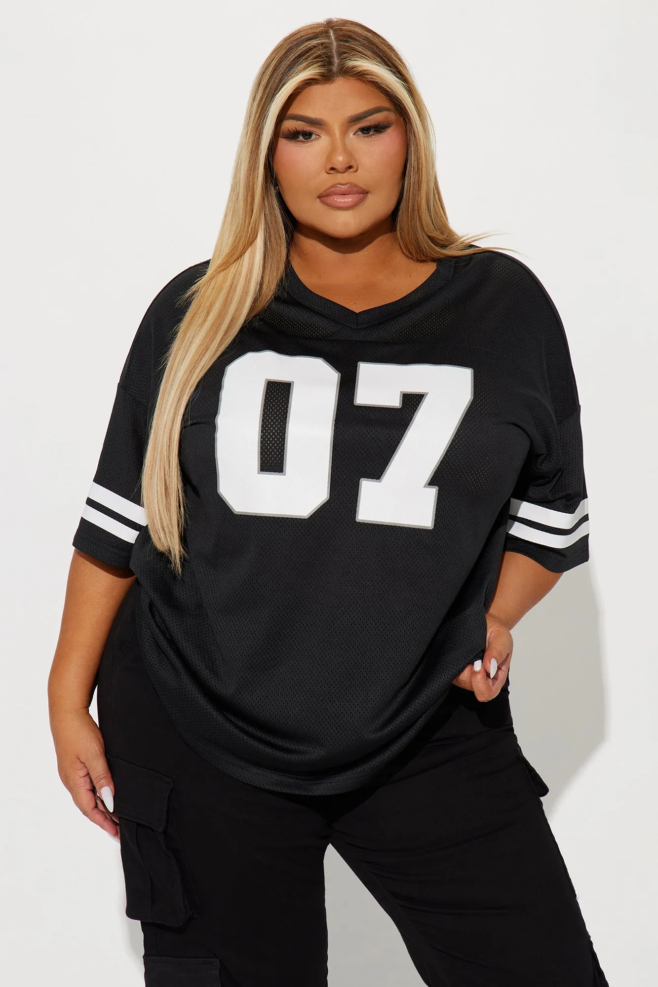 My Season Jersey Tee - Black sold by Fashion Nova product image thumbnail 5