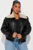 Cooler Days Jacket - Black sold by Fashion Nova