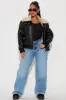 Cooler Days Jacket - Black sold by Fashion Nova