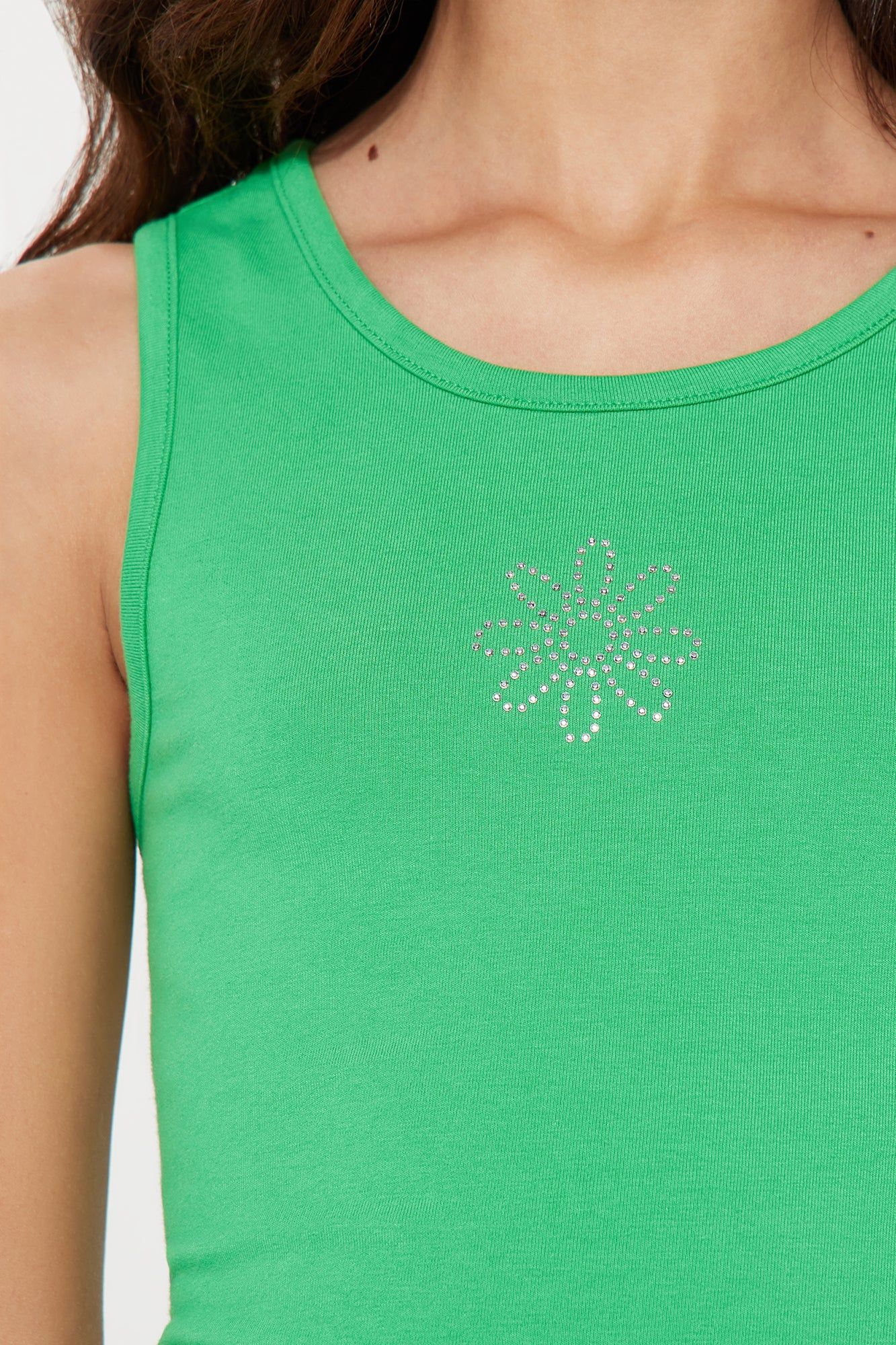 Mini Scoop Around Tank Dress - Kelly Green sold by Fashion Nova product image thumbnail 3