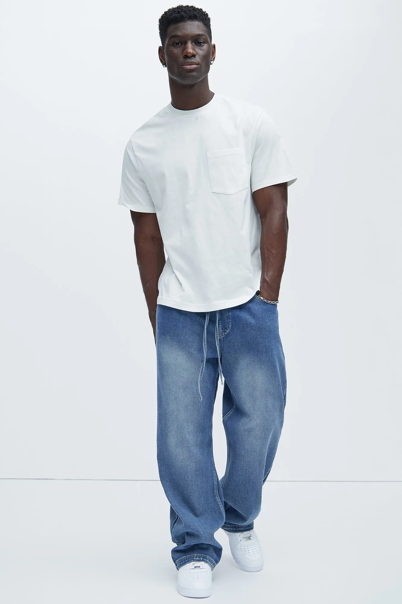 Let's Get It Denim Baggy Jeans - Indigo sold by Fashion Nova product image thumbnail 2