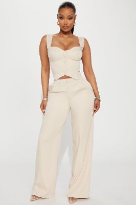 Peyton Pant Set - Taupe sold by Fashion Nova