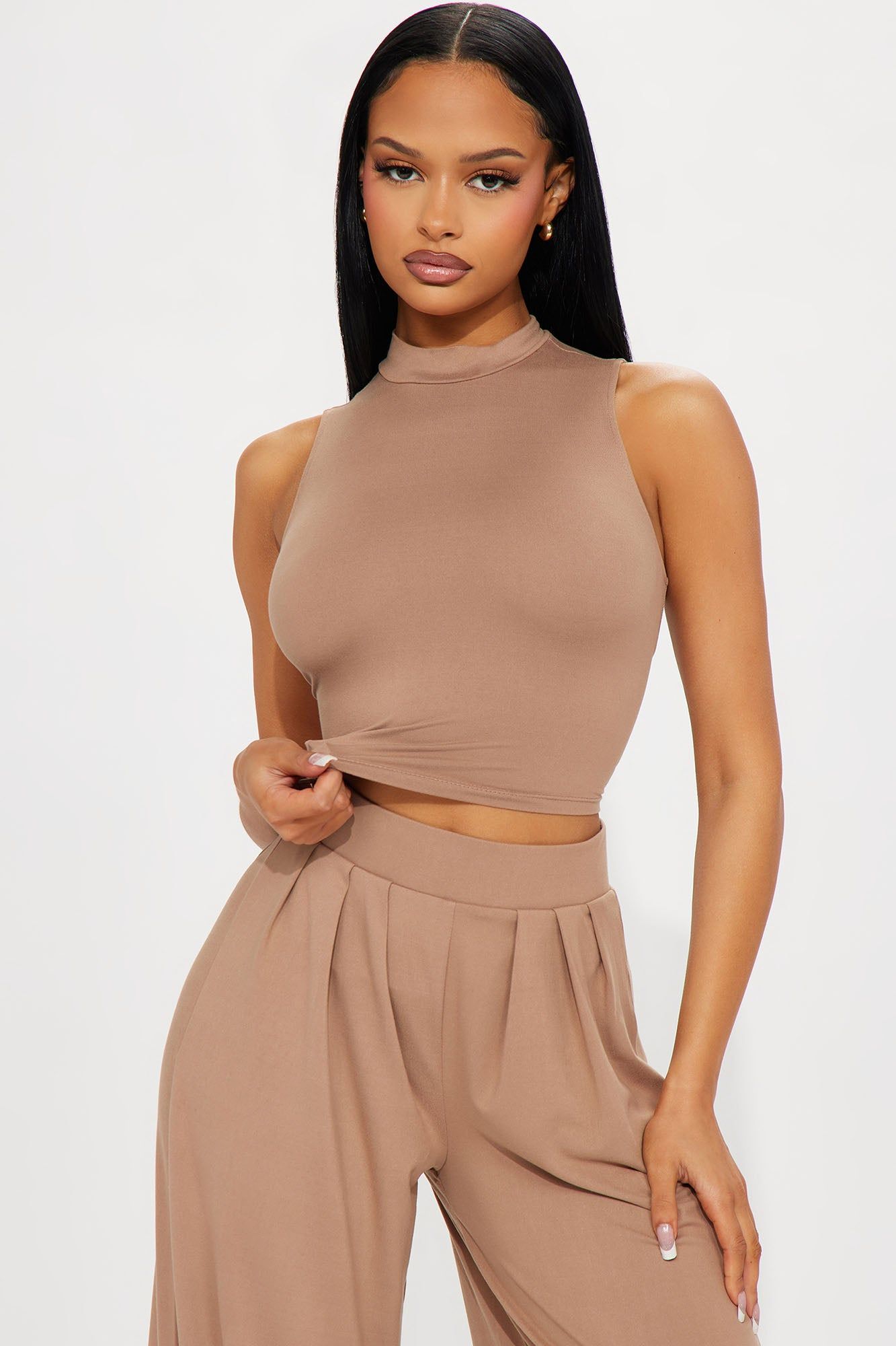 Endless Moment Pant Set - Mocha sold by Fashion Nova product image thumbnail 2