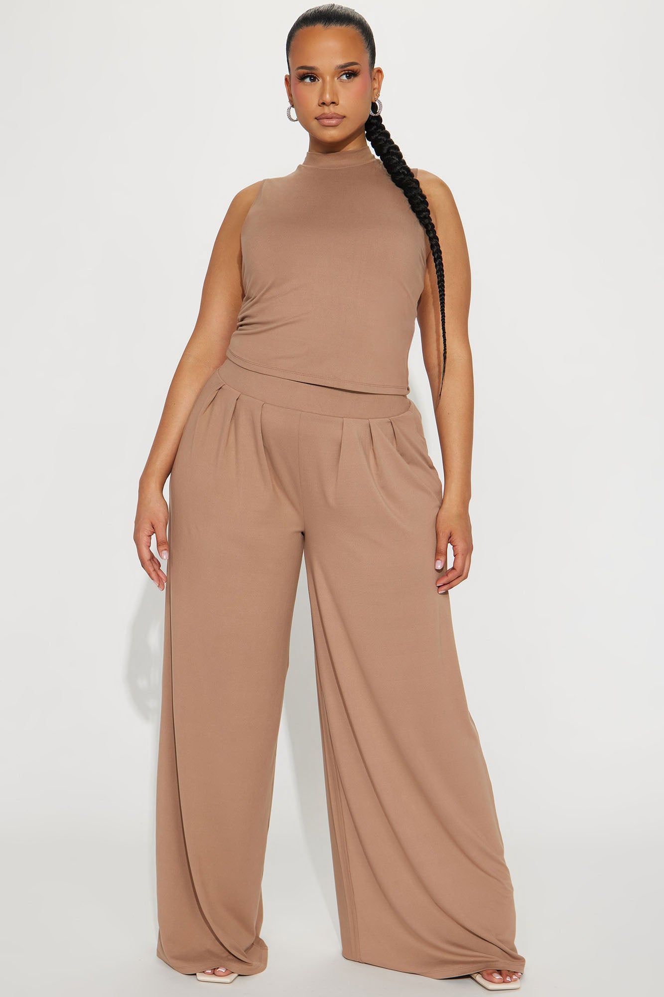 Endless Moment Pant Set - Mocha sold by Fashion Nova product image thumbnail 4