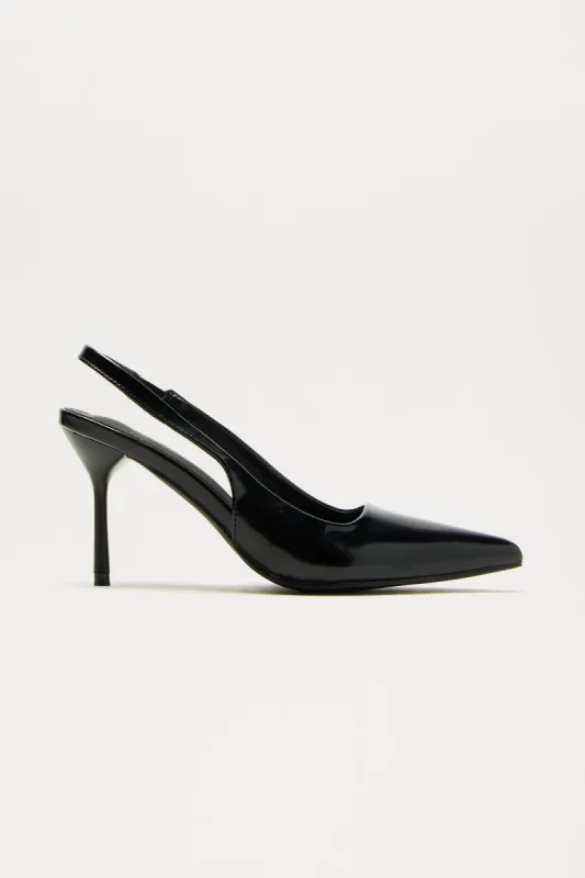 Take Care Of You Pumps - Black sold by Fashion Nova